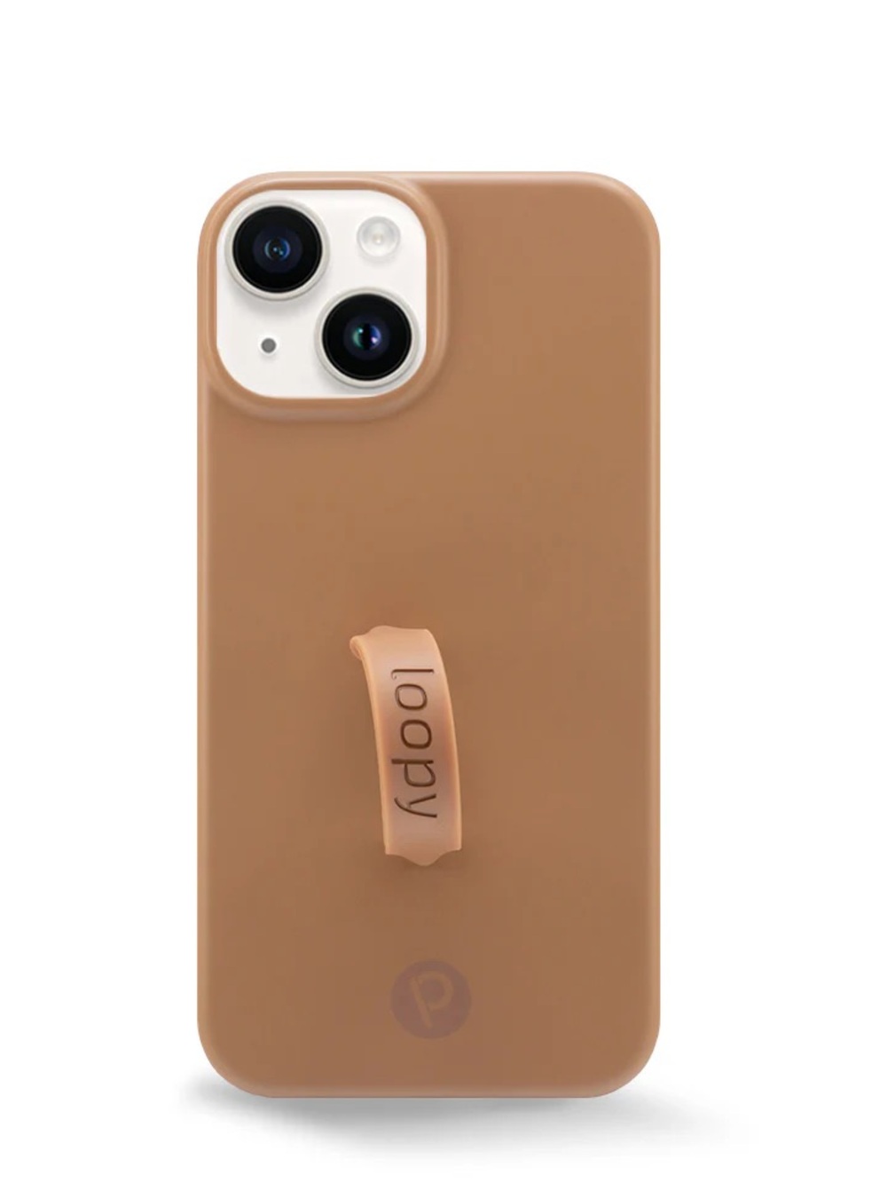 Loopy iPhone 14 Plus Case in Saddle Brown